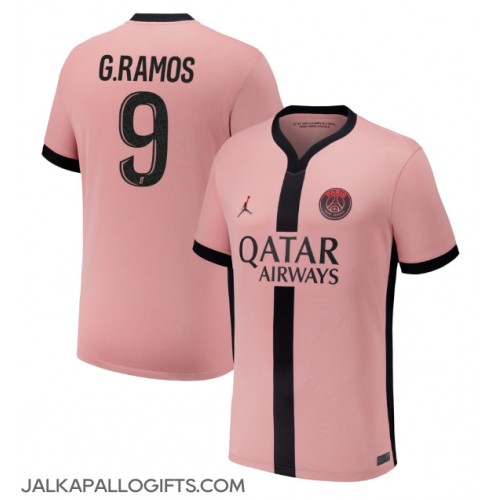 Paris Saint-Germain Goncalo Ramos #9 Kolmaspaita 2024-25 Lyhythihainen